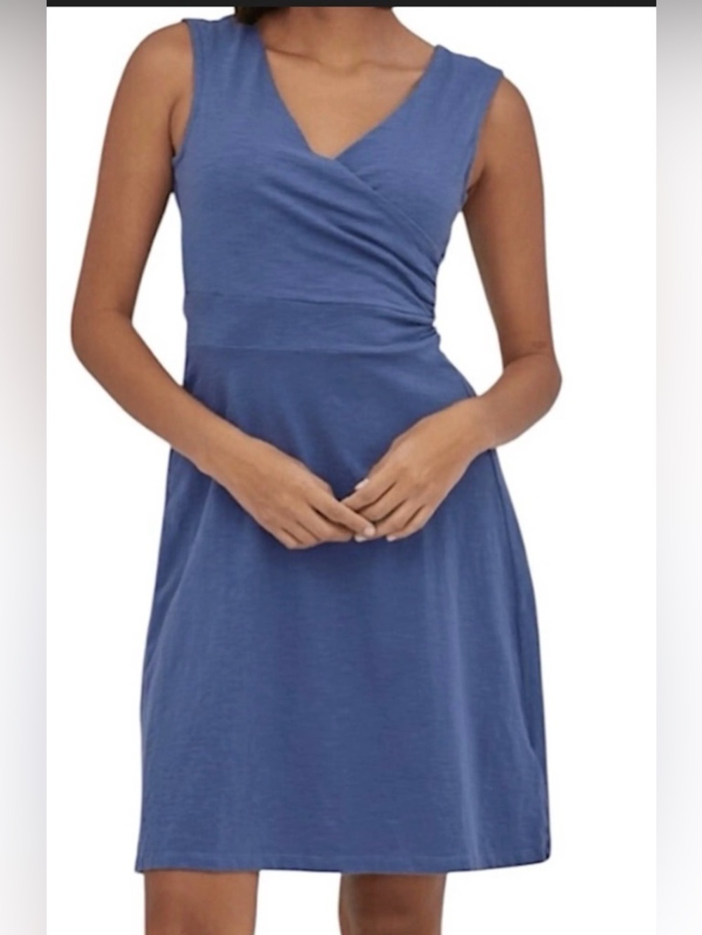 Patagonia Blue Porch Song Tank Dress